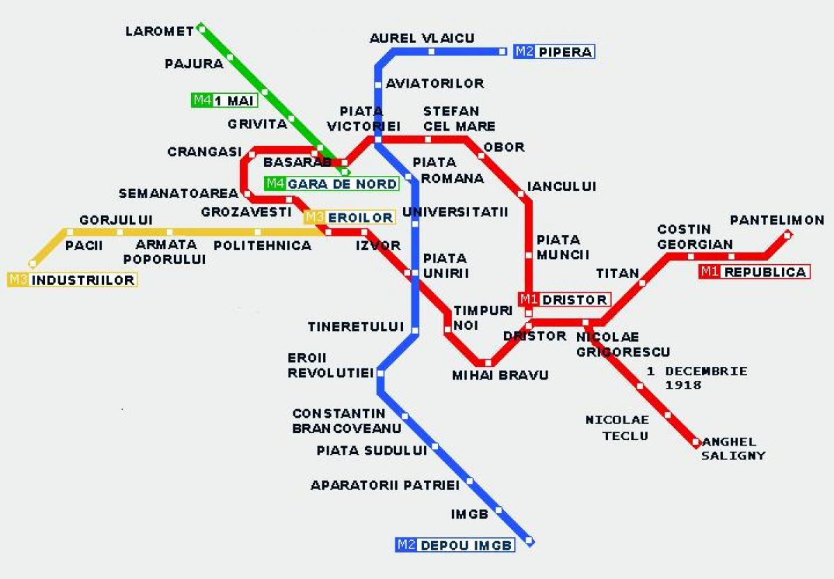 trammi-kaart bukarest