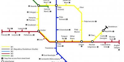 Kaart bukaresti ühistransport 